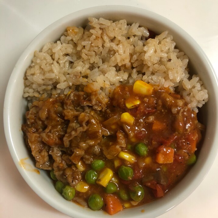 牛丼リメイク❗️ビーフナポリタンライス